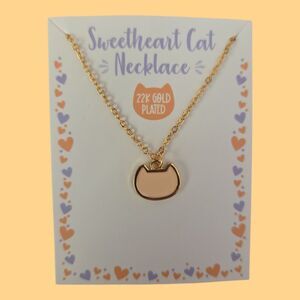 Cat Lady Sweetheart Cat Necklace